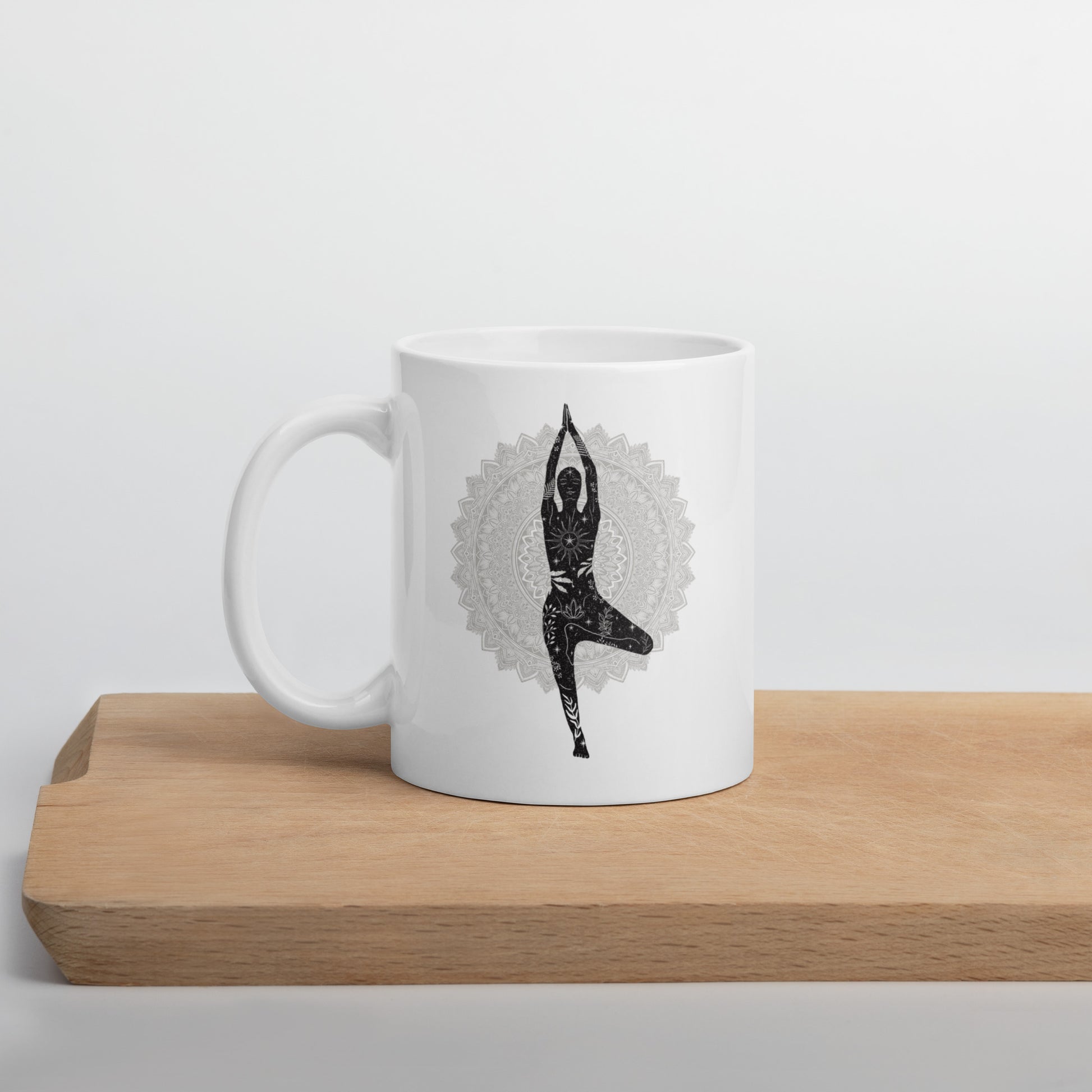 Tree Pose - Yoga Motivational Mug - Dominique