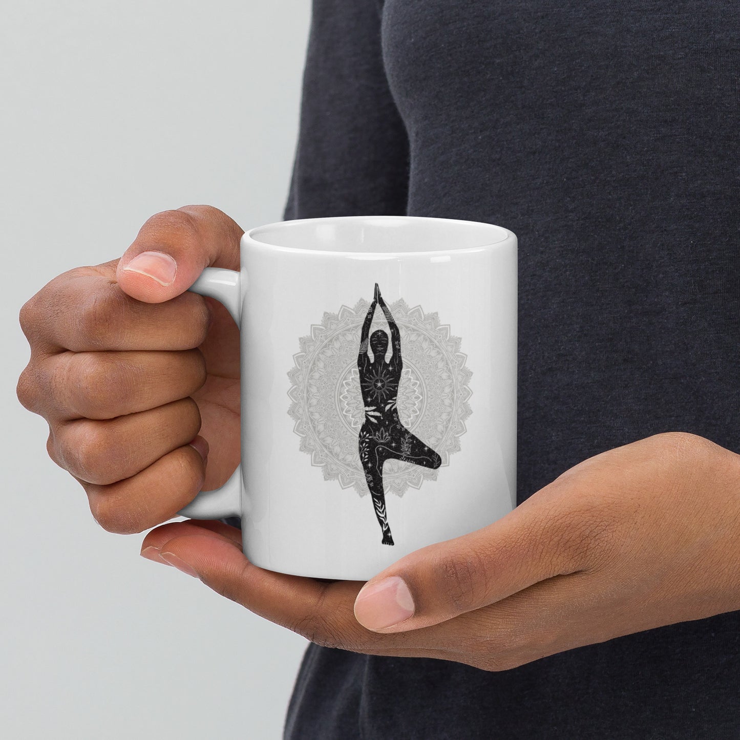 Tree Pose - Yoga Motivational Mug - Dominique